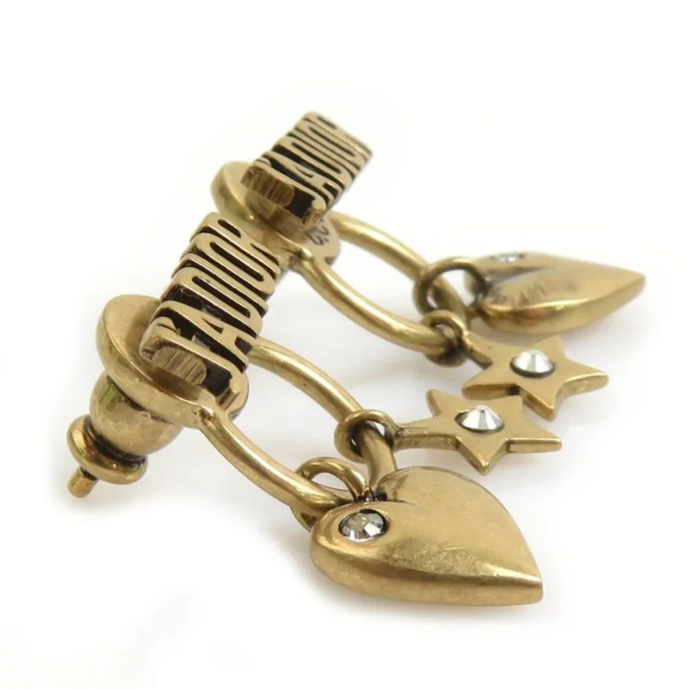 Christian Dior Earrings Size 2.5 J'a - Picture 3 of 8